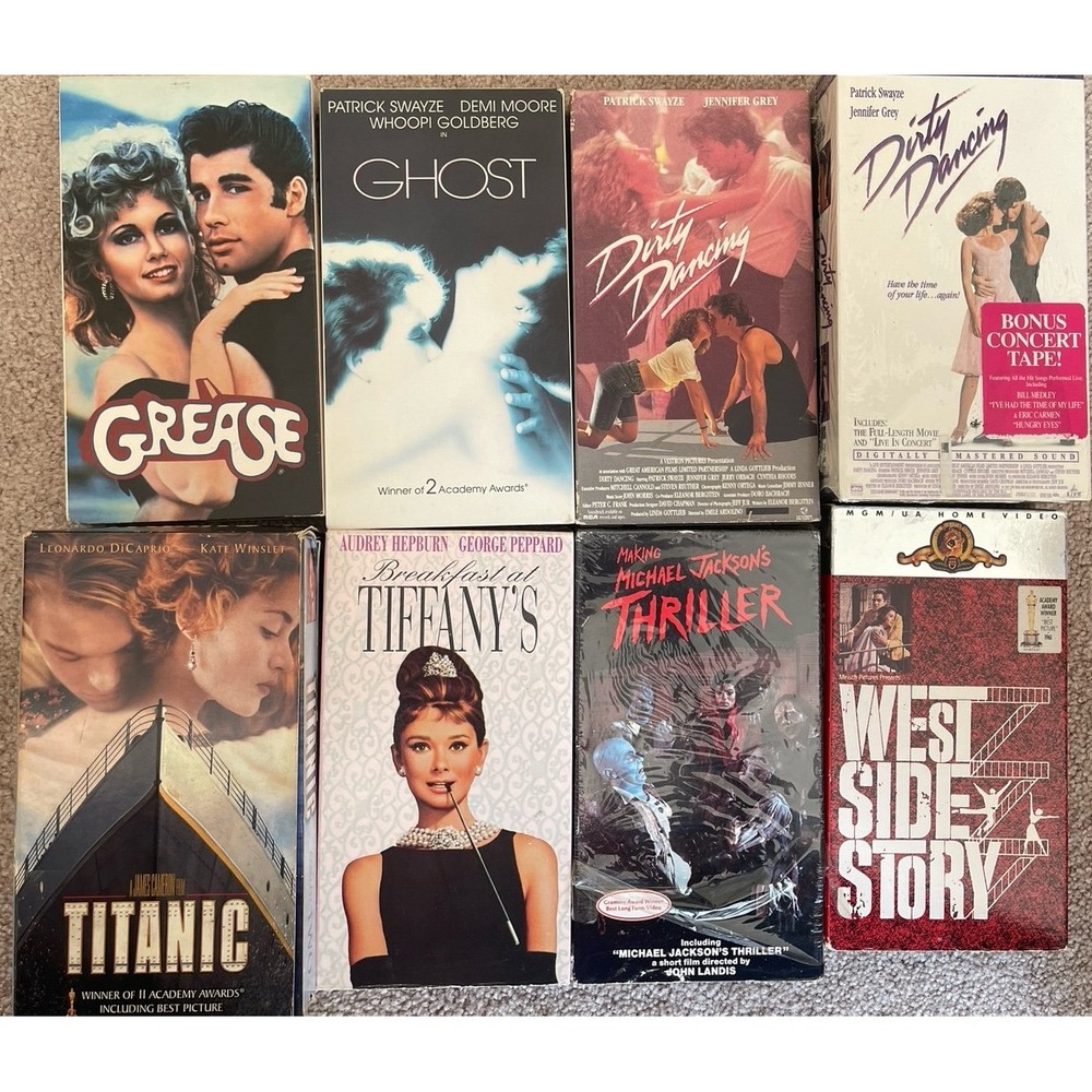 Collectible VHS Tapes Tiffany's Titanic